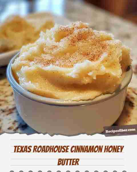 🌟 Texas Roadhouse Cinnamon Honey Butter 🌟 Indulge in this sweet, creamy butter for a breakfast upg...