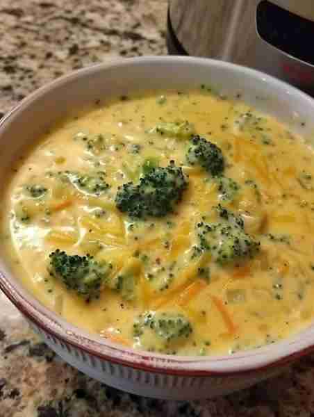 Broccoli Cheese Soup for the Crock Pot!!! 1/2 cup onion, chopped 2 tablespoons butter or 2 tablespoo...