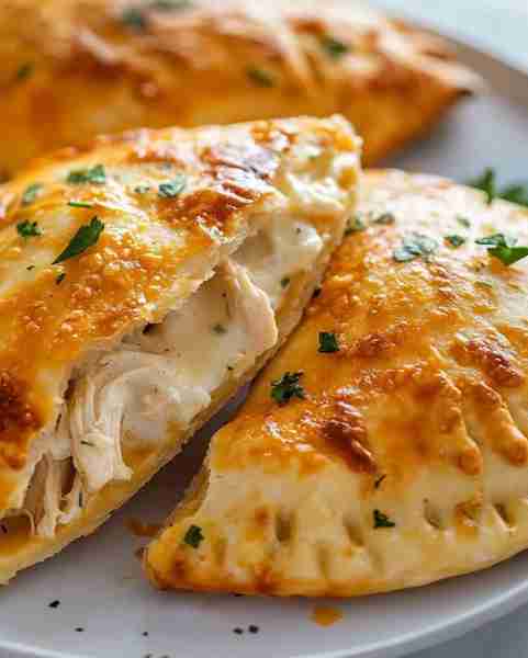 Chicken Alfredo Air Fryer Calzones Ingredients For the Calzones: 1 lb. pizza dough (store-bought or...