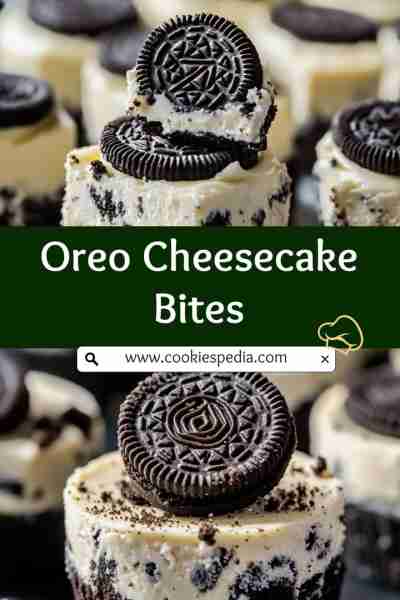 Oreo Cheesecake Bites Craving something sweet and indulgent? These Oreo Cheesecake Bites are just wh...