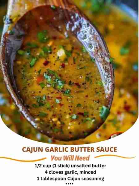 Cajun Garlic Butter Sauce Ingredients: ✅ Join our new group 👉👉 American Family Recipe ❤ 1/2 cup (...