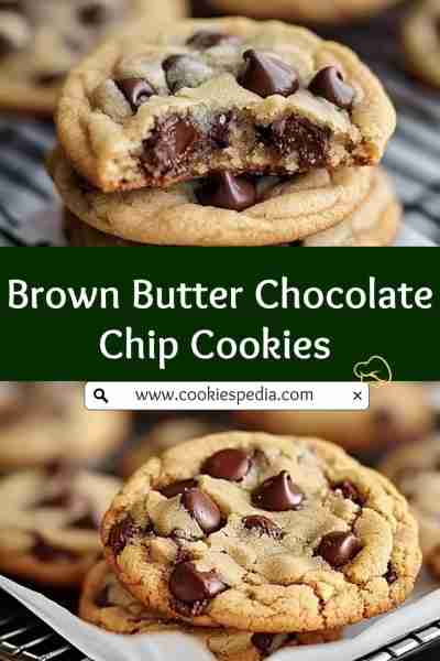 Brown Butter Chocolate Chip Cookies 🍪✨ Ingredients 1 cup unsalted butter (2 sticks) 1 cup brown su...