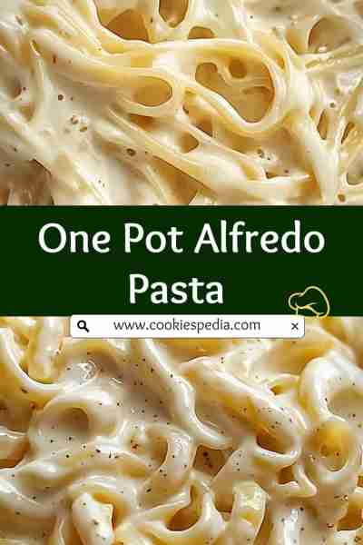 One Pot Alfredo Pasta 🍝🧄 This One Pot Alfredo Pasta is a quick and creamy dish that combines the r...