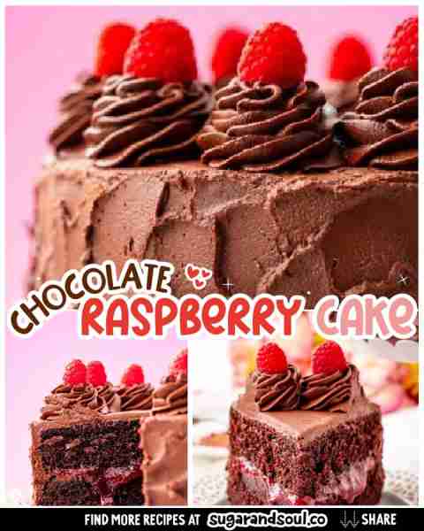🍫 😍 Celebrate birthdays, holidays, or anniversaries with this delightful Dark Chocolate Raspberry...