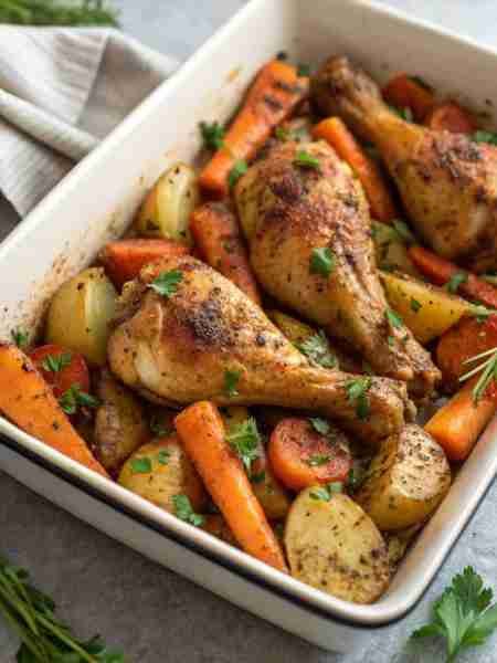 Roasted Chicken And Smashed Potatoes Ingredients 6 chicken drumsticks 4 chicken thighs 1 kg white ba...
