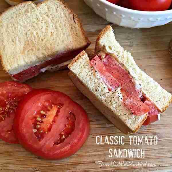 WHO GREW UP WITH TOMATO SANDWICHES? Here are some of the BEST tomato sandwich recipes, new and old....