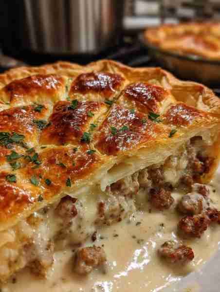 I tasted this pie and couldn't stop eating this recipe the next day. Full recipe 👇 💬