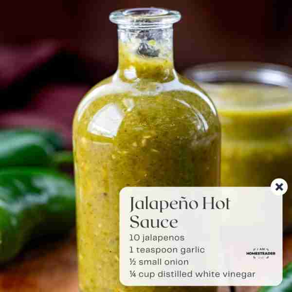 Spice up your meals with my homemade 🔥 jalapeño hot sauce! Bursting with fresh jalapeños and garlic...