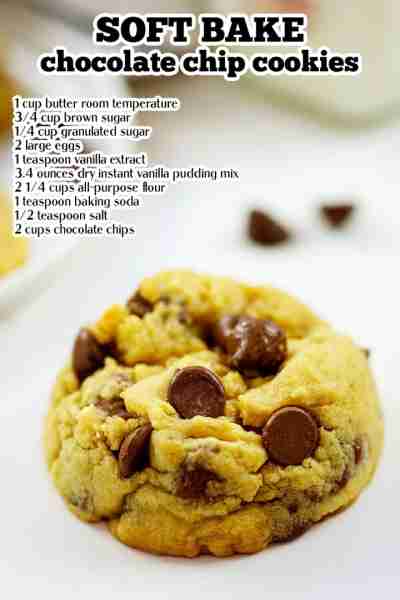These Chocolate Chip Pudding Cookies are incredibly soft, fluffy and moist thanks to the not-so-secr...