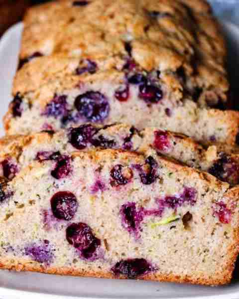 "I made this blueberry zucchini bread today and it turned out delicious" - Ida