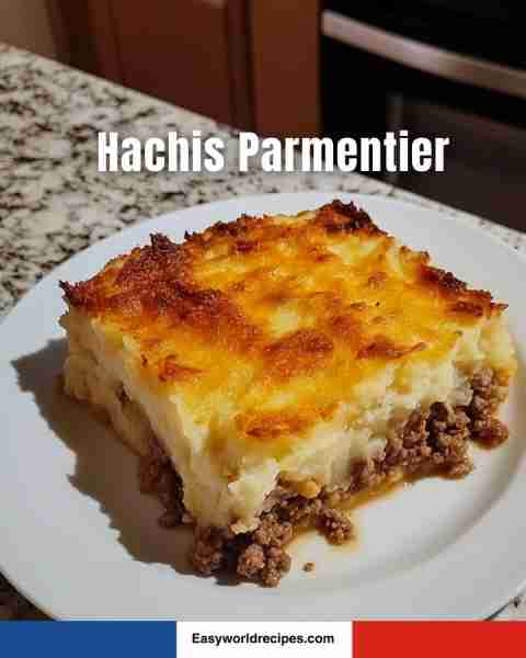 🇫🇷 Hachis Parmentier The French version of shepherd’s pie with layers of savory minced beef and crea...