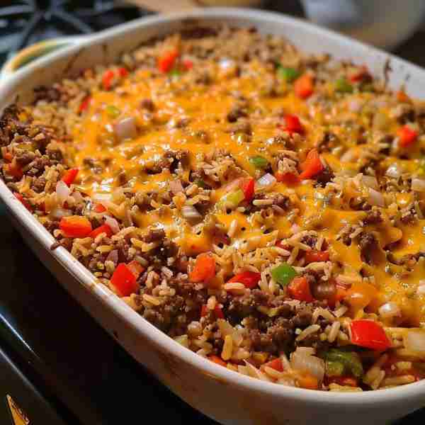 Cheap dinner that will last a few nights...Prepare one box of Rice a Roni Spanish rice as directed o...