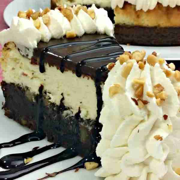 Hot Fudge Sundae Brownie Cheesecake! So Delightfully Delish! 🍒 It WOW'S Everyone who tastes & sees...