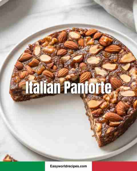 🍫 Italian Panforte 🇮🇹🌰 A dense and spicy fruit-nut cake from Siena—like Christmas in every bite. G...
