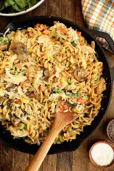 One-Pot Chicken Pot Pie Noodles This One-Pot Chicken Pot Pie Noodles has all the flavor of the tradi...