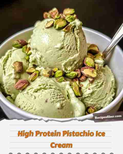 High Protein Pistachio Ice Cream 🍦 Indulge in this creamy, nutritious treat! 📋 Ingredients - 1...