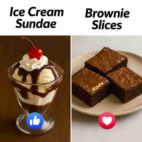 🍨🍒 Ice Cream Sundae An ice cream sundae is a decadent dessert built with scoops of ice cream toppe...