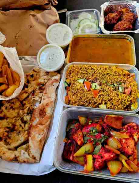 A wee Indian takeaway 👍