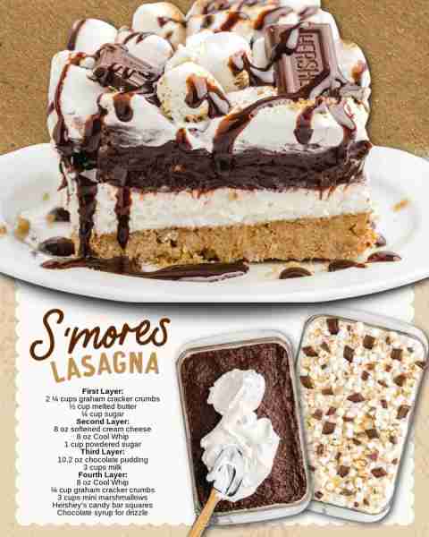Warning: one bite and you’ll want s’more… and s’more… 😉 INGREDIENTS First Layer 2¼ cups graham crac...