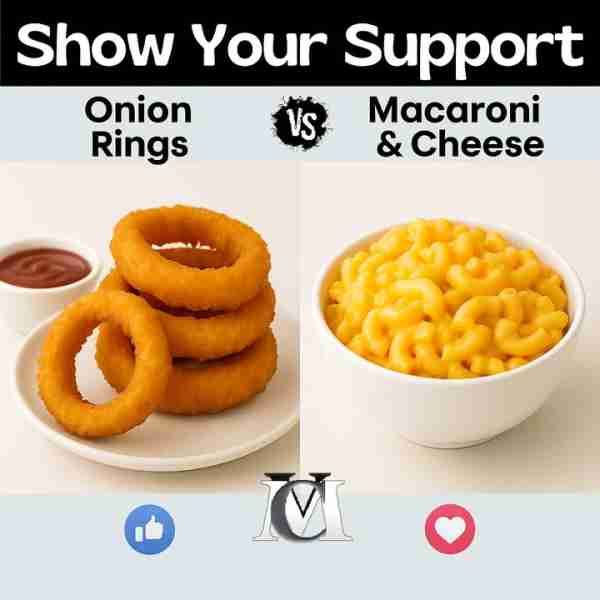 🧅✨ Onion Rings Onion rings are a beloved fried snack that balance sweet, tender onion inside with...