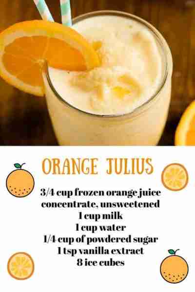 I loved drinking ORANGE JULIUS as a teen! Recipe by Simply Stacie , recipe link in comments below.
