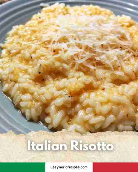 🍚 Italian Risotto Creamy, cheesy, comforting – the ultimate Italian classic. You’ll need: – Arborio...