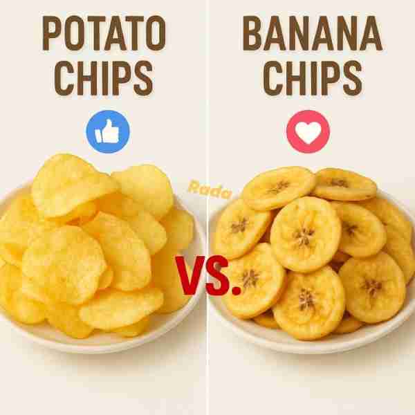 🥔🔥 Potato Chips Potato chips are thin slices of potato fried or baked until crisp and golden. Ligh...