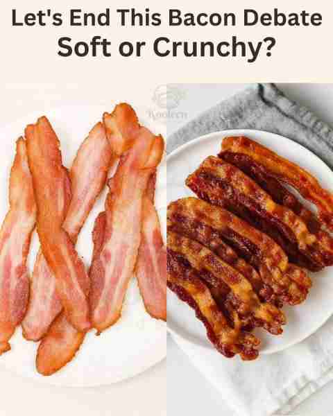 Soft Bacon 🥓 – Soft bacon is cooked until tender but not fully crisp, leaving a juicy and chewy bit...