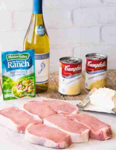 Crock Pot Ranch Pork Chops Ingredients Meat • 4 thick 6 (3/4 inch thick) pieces Pork chops, boneless...
