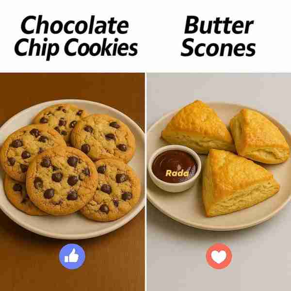 🍪🍫 Chocolate Chip Cookies Chocolate chip cookies are timeless treats made with buttery dough studd...