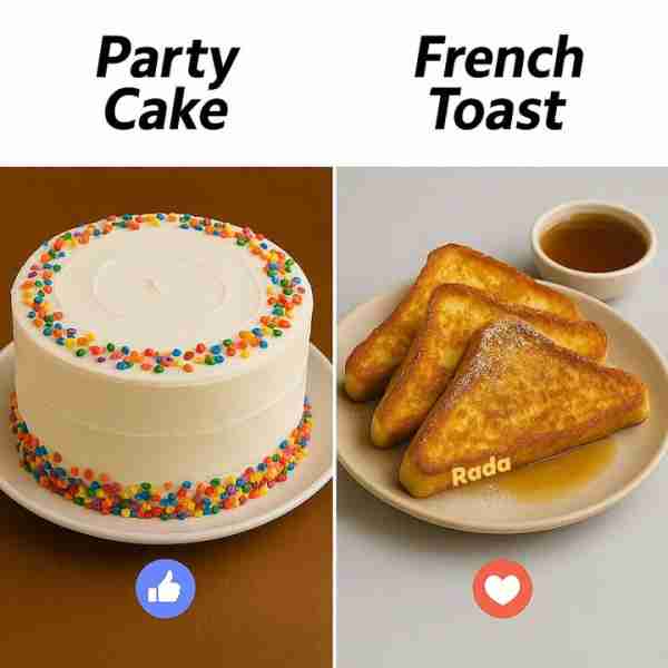 🎂🎉 Party Cake Party cake is a festive dessert baked in colorful layers or frosted with bright icin...