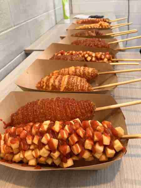 Korean corn dogs