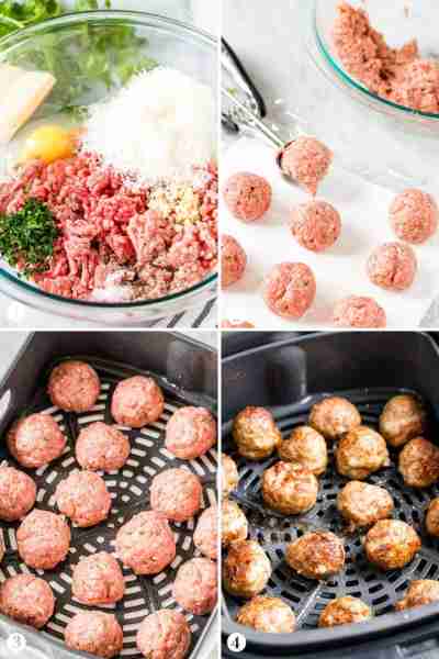Air Fryer Meatballs