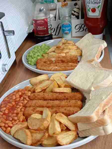 Daughter likes peas I do not! I'm a pig, daughter is not by Luke C
