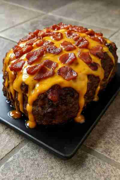 Bacon Cheeseburger Meatloaf Introduction This Bacon Cheeseburger Meatloaf brings all the flavors of...