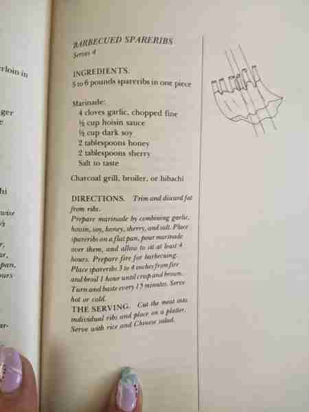 May Wong Trent- Oriental Barbecues Cookbook 1974 “Like many families In Hong Kong those days,” she s...