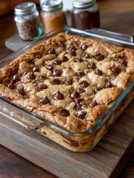 Keto Chocolate-Chip Blondies Pan: 8×8 in (20×20 cm) Serves: 16 squares • Time: 10 min prep + 18–24 m...