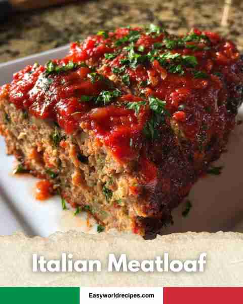 🍅 Italian Meatloaf Juicy, hearty, and packed with Italian herbs + tomato topping. Comfort food clas...