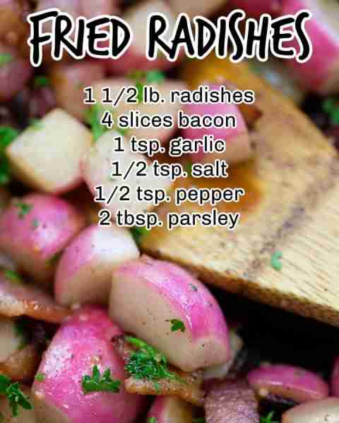 If you're following the keto diet and miss potatoes, you have to try these sauteed radishes! They're...