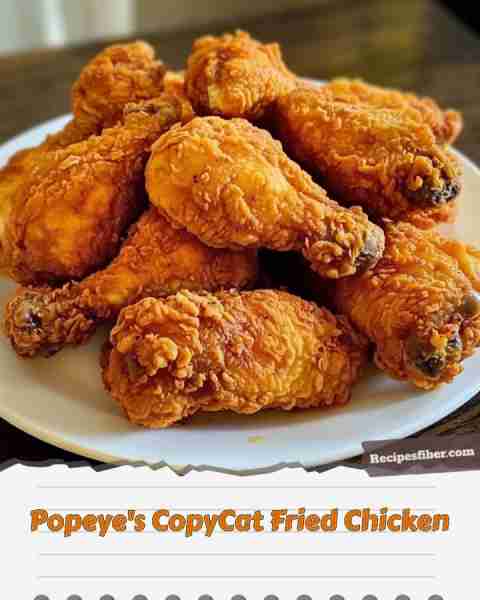 Popeye's CopyCat Fried Chicken 🍗✨ Enjoy a taste of crispy comfort at home! 📋 Ingredients - 3 l...