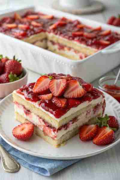 Strawberry Tiramisu 🍓