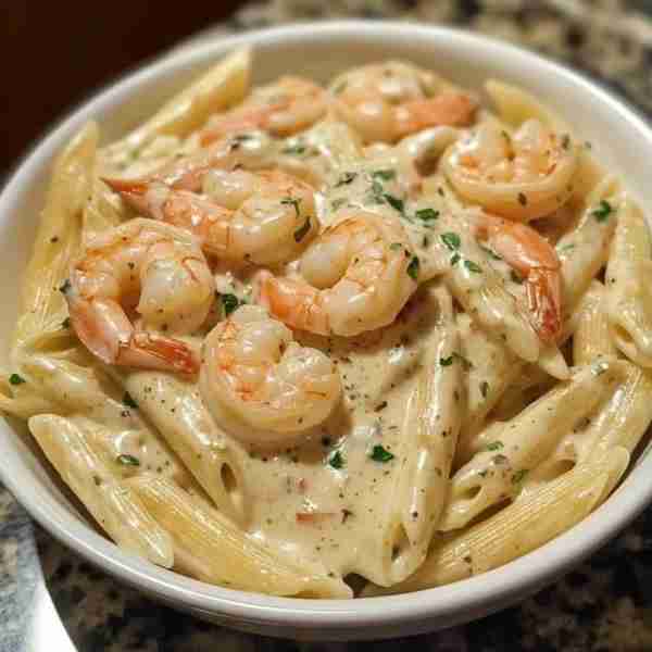 Creamy Shrimp Alfredo Pasta Ingredients (Serves 4)For the Shrimp: 1 lb (450g) large shrimp, peeled a...