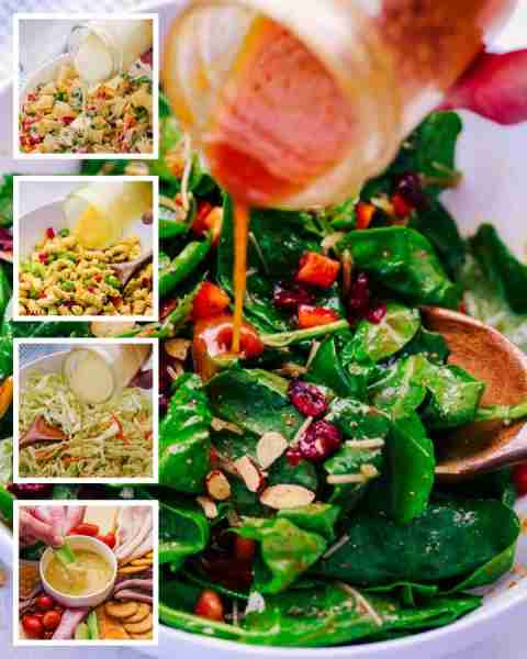 5 Easy Dressing Recipes Get the full recipes in comments ↓ Tangy Southwest Dressing ▢2-4 tablespoons...