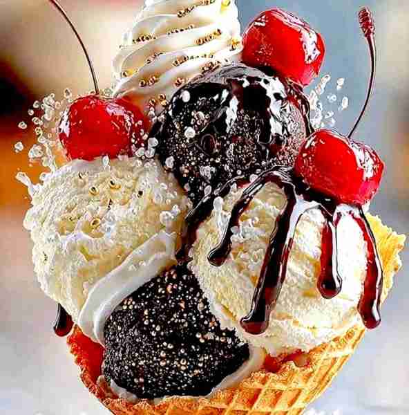 🍦 Homemade Vanilla Ice Cream Recipe (No Ice Cream Maker Required) A creamy, smooth, and classic van...