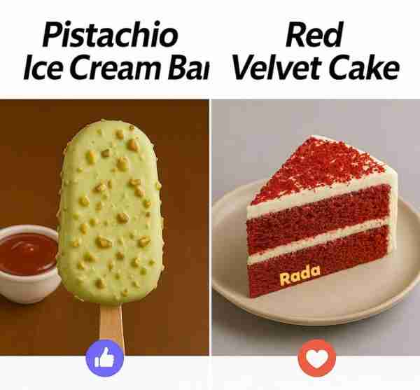 🍦🌰 Pistachio Ice Cream Bar A pistachio ice cream bar is a creamy frozen treat made with nutty pist...