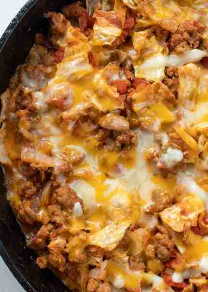 This Keto Cabbage Casserole is a low-carb, easy dinner recipe ready in 30 minutes!