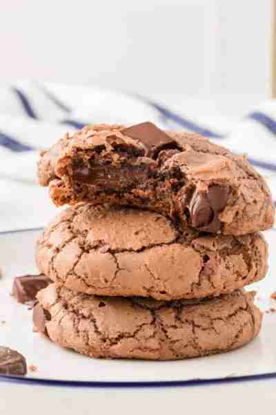🤩 Brownie Mix Cookies 🍪 Get RECIPE in first comment below 👇