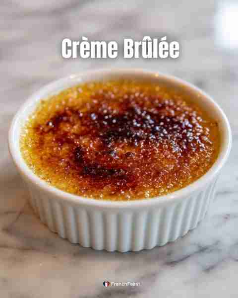 🔥 Crème Brûlée Rich vanilla custard topped with a caramelized sugar crust. Needed: – 2 cups Heavy c...