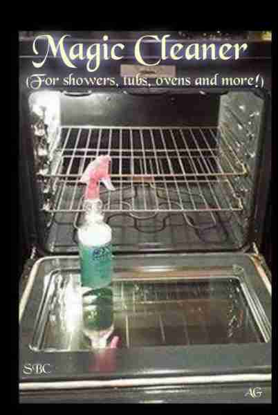 Magic Cleaner.. 2 oz. Dawn, 4 oz. bottled Lemon Juice, 8 oz. White Vinegar, 10 oz. Water. The secret...