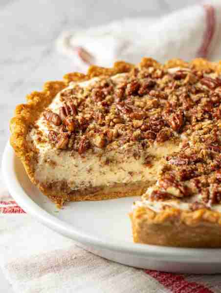 We all know the classic sticky-sweet pecan pie that shows up at every Thanksgiving… but this version...